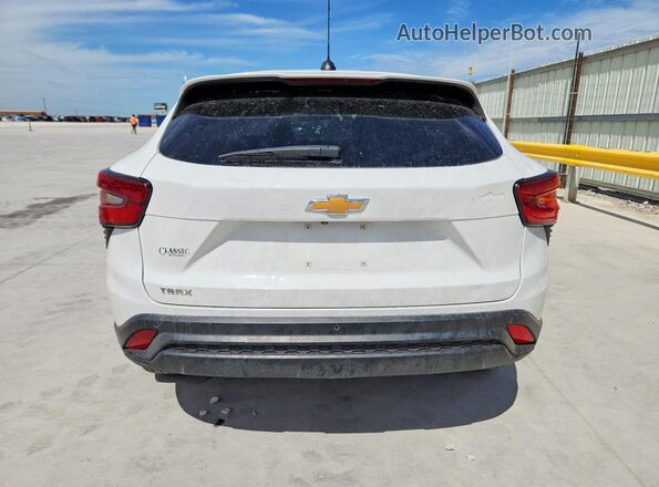 KL77LFEP7SC019707 2025 CHEVROLET TRAX White Вид ззаду