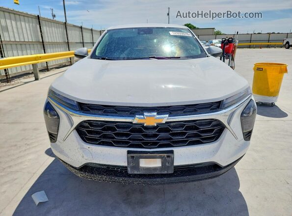 KL77LFEP7SC019707 2025 CHEVROLET TRAX White Вид спереду