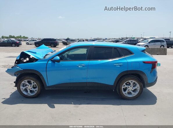 KL77LFEP7SC196015 2025 CHEVROLET TRAX Blue უკანა სალონის ხედი