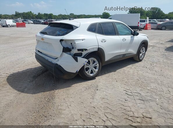 KL77LFEP7TC054040 2026 CHEVROLET TRAX White Rear right