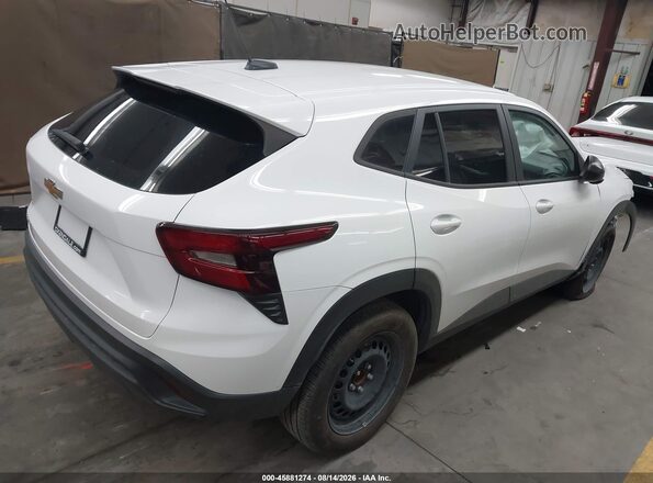 KL77LFEP9SC164781 2025 CHEVROLET TRAX Белый Задняя правая четверть