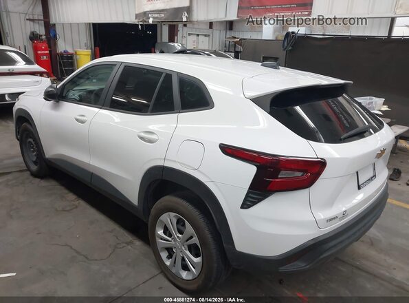 KL77LFEP9SC164781 2025 CHEVROLET TRAX Белый Задняя левая четверть