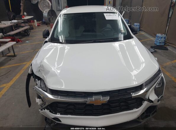 KL77LFEP9SC164781 2025 CHEVROLET TRAX Белый Вид щитка приборов