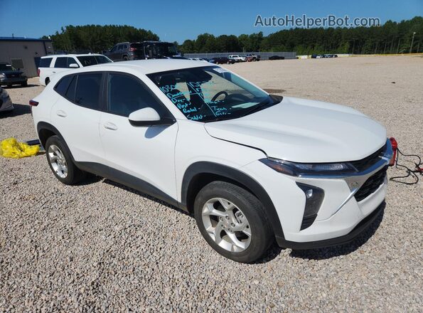 KL77LFEPXSC235387 2025 CHEVROLET TRAX White Առջևի աջ