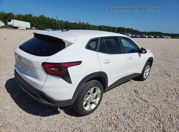 KL77LFEPXSC235387 2025 CHEVROLET TRAX White Հետևի աջ