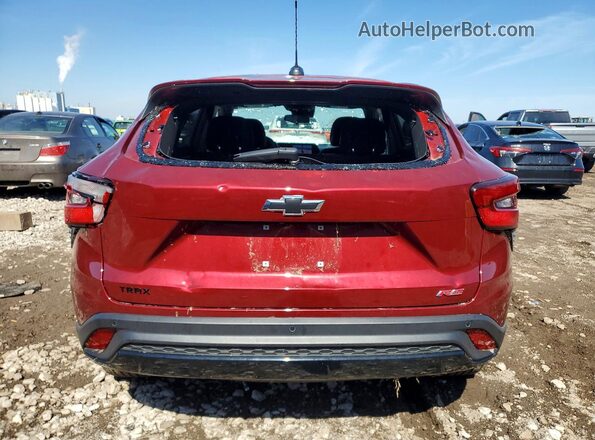 KL77LGE21RC191994 2024 CHEVROLET TRAX Red Vista trasera