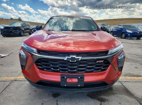 KL77LGE21RC192028 2024 CHEVROLET TRAX Оранжевый Вид спереди