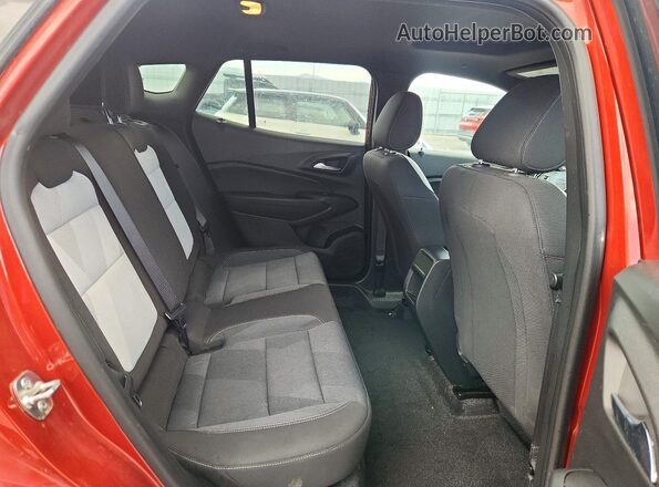 KL77LGE21RC192028 2024 CHEVROLET TRAX Оранжевый Вид задней части салона