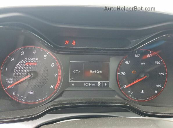 KL77LGE23RC136513 2024 CHEVROLET TRAX Black Սարքավորումների վահանակի տեսք