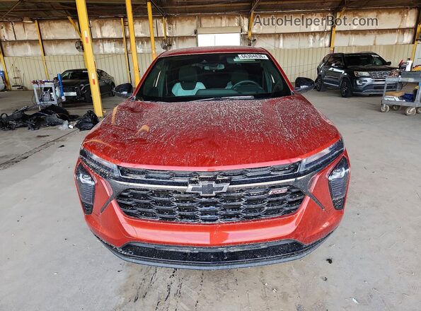 KL77LGE23RC213154 2024 CHEVROLET TRAX Orange ხელსაწყოთა პანელის ხედი