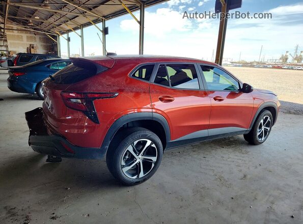 KL77LGE23RC213154 2024 CHEVROLET TRAX Orange წინა ხედი
