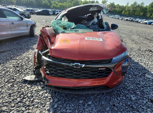 KL77LGE24RC112592 2024 CHEVROLET TRAX Red Vista frontal