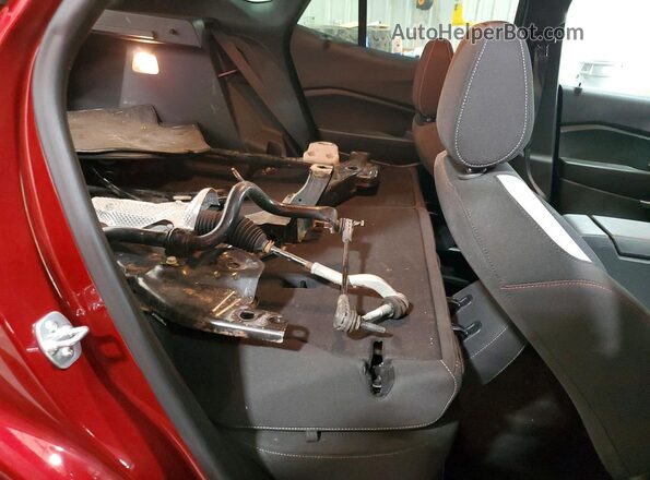 KL77LGE24RC239469 2024 CHEVROLET TRAX Burgundy უკანა სავარძლების ხედი