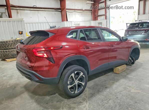 KL77LGE24RC239469 2024 CHEVROLET TRAX Burgundy უკანა მარჯვენა