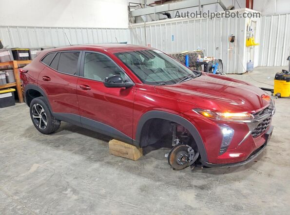 KL77LGE24RC239469 2024 CHEVROLET TRAX Burgundy წინა მარჯვენა