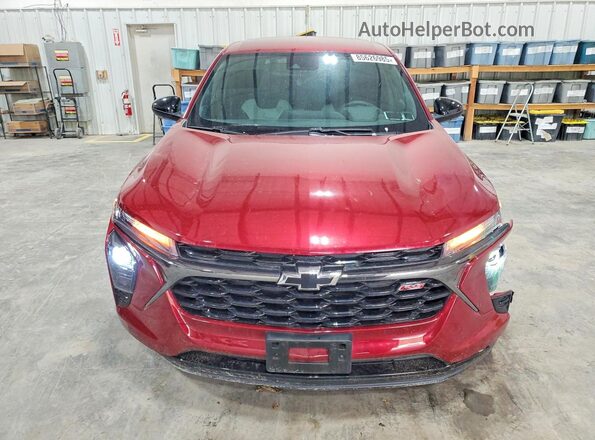 KL77LGE24RC239469 2024 CHEVROLET TRAX Burgundy წინა ხედი