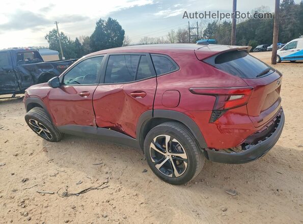 KL77LGE25RC076721 2024 CHEVROLET TRAX Burgundy Tył lewy