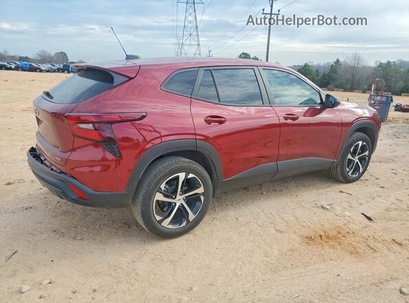 KL77LGE25RC076721 2024 CHEVROLET TRAX Burgundy Tył prawy