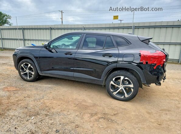 KL77LGE25RC140501 2024 CHEVROLET TRAX Black Հետևի ձախ