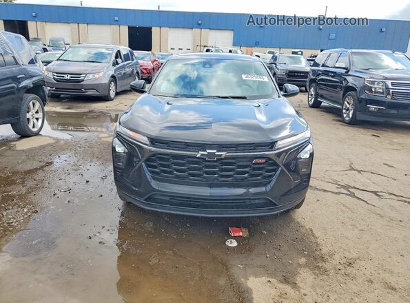 KL77LGE25RC172073 2024 CHEVROLET TRAX Black Widok z przodu