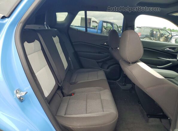KL77LGE25RC215360 2024 CHEVROLET TRAX Blue Widok wnętrza z tyłu