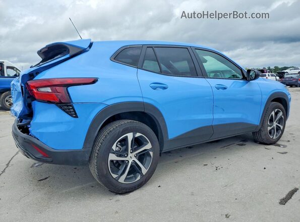 KL77LGE25RC215360 2024 CHEVROLET TRAX Blue Tył prawy