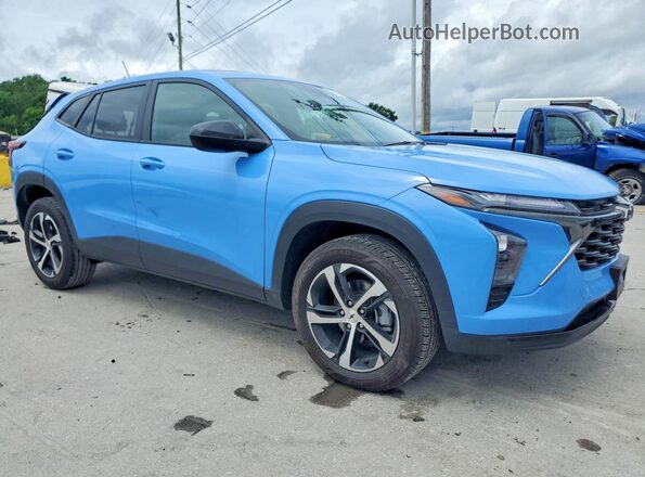 KL77LGE25RC215360 2024 CHEVROLET TRAX Blue Przód prawy