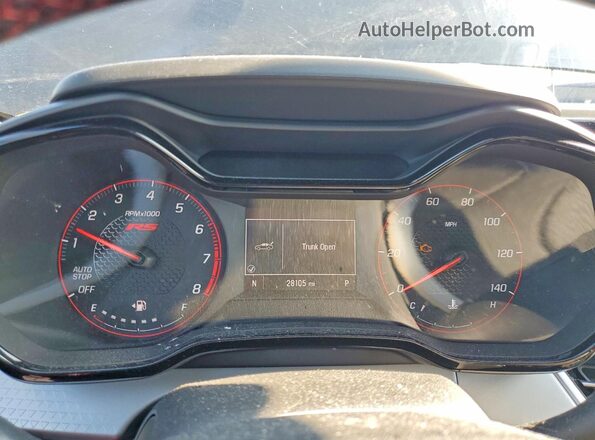 KL77LGE26RC021064 2024 CHEVROLET TRAX Black Vista del cuadro de instrumentos