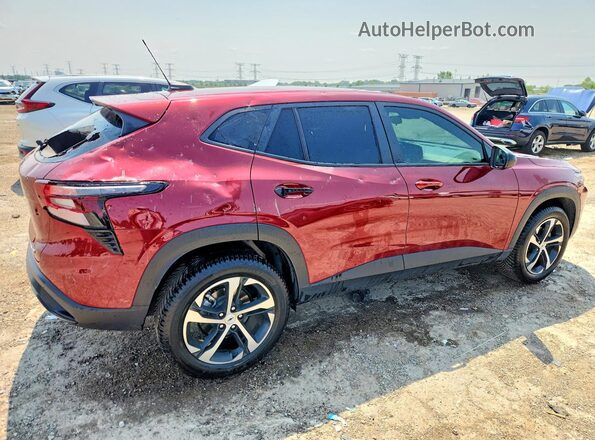 KL77LGE26RC025082 2024 CHEVROLET TRAX Burgundy Rear right