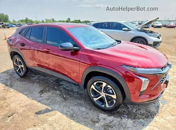 KL77LGE26RC025082 2024 CHEVROLET TRAX Burgundy Front right