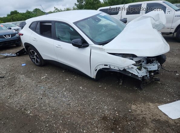 KL77LGE26RC151541 2024 CHEVROLET TRAX White Передня права чверть