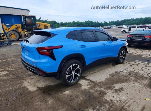 KL77LGE27RC101439 2024 CHEVROLET TRAX Blue Trasero derecho