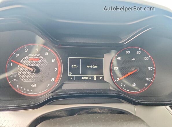 KL77LGE27RC101439 2024 CHEVROLET TRAX Blue Vista del cuadro de instrumentos