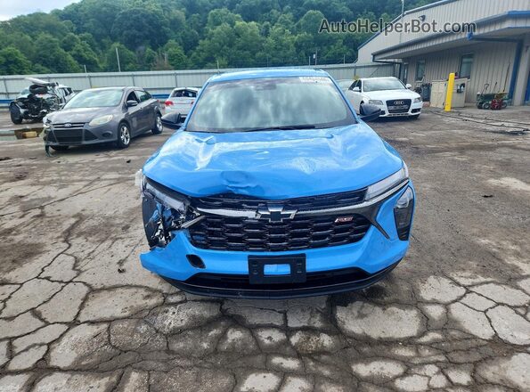 KL77LGE27RC101439 2024 CHEVROLET TRAX Blue Vista frontal