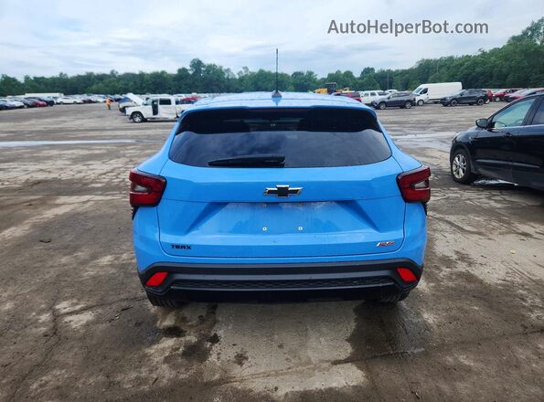 KL77LGE27RC101439 2024 CHEVROLET TRAX Blue Vista trasera
