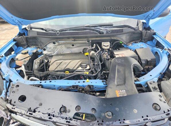 KL77LGE27RC101439 2024 CHEVROLET TRAX Blue Vista del compartimento del motor