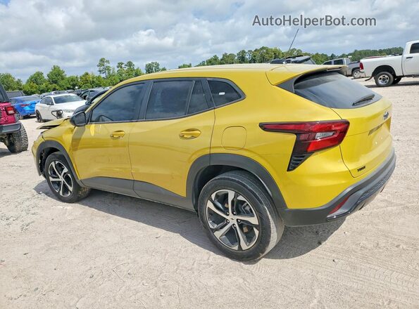 KL77LGE27RC228434 2024 CHEVROLET TRAX Yellow Trasero izquierdo