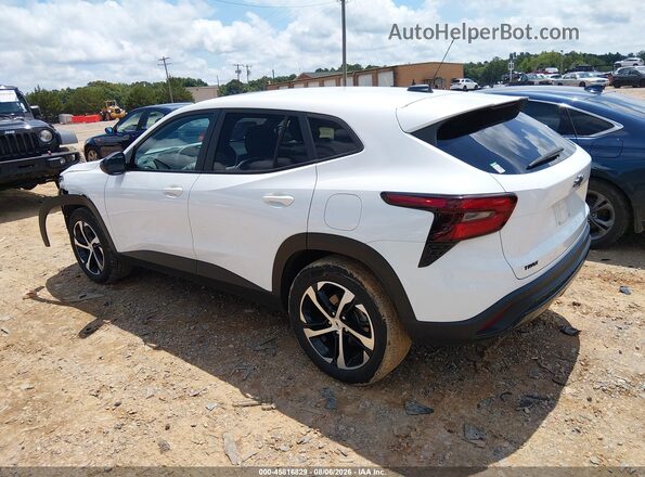 KL77LGE28RC166655 2024 CHEVROLET TRAX White Trasero izquierdo