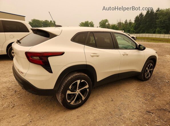 KL77LGE29RC179446 2024 CHEVROLET TRAX White Tył prawy