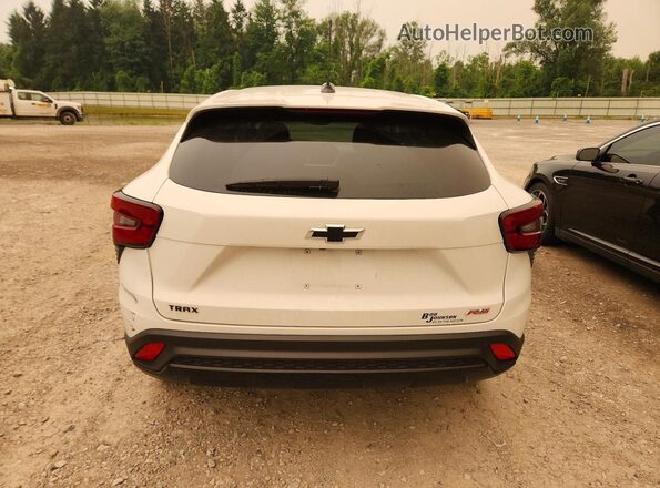 KL77LGE29RC179446 2024 CHEVROLET TRAX White Widok z tyłu