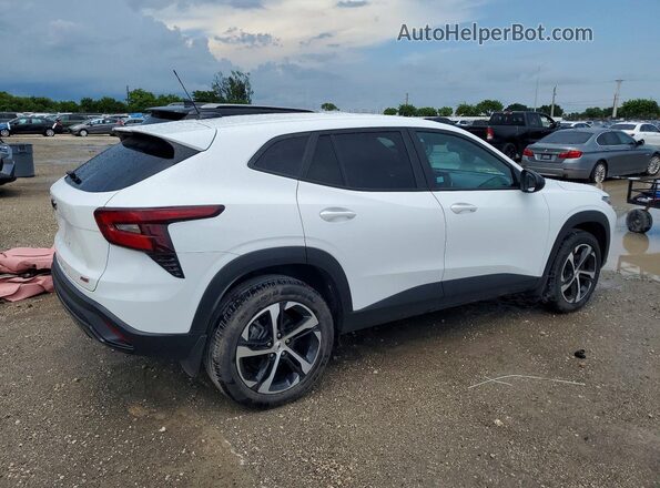 KL77LGE2XRC018202 2024 CHEVROLET TRAX White Задня права чверть