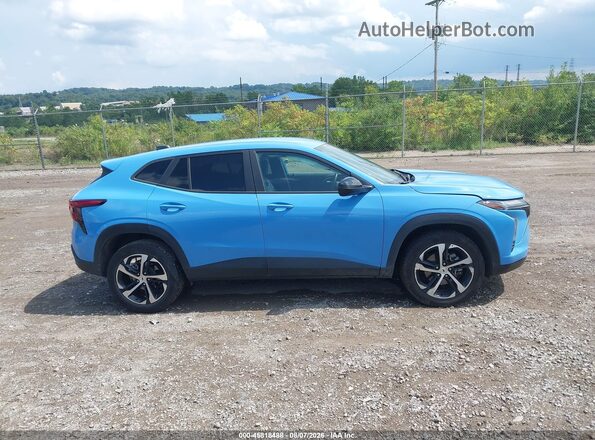 KL77LGE2XRC042872 2024 CHEVROLET TRAX Blue Вид задньої частини салону