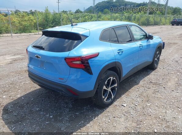 KL77LGE2XRC042872 2024 CHEVROLET TRAX Blue Задня права чверть