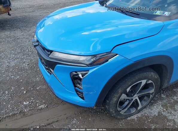 KL77LGE2XRC042872 2024 CHEVROLET TRAX Blue Вид спереду