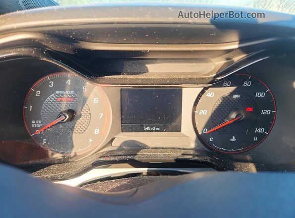 KL77LGE2XRC179701 2024 CHEVROLET TRAX Tan Widok zestawu wskaźników