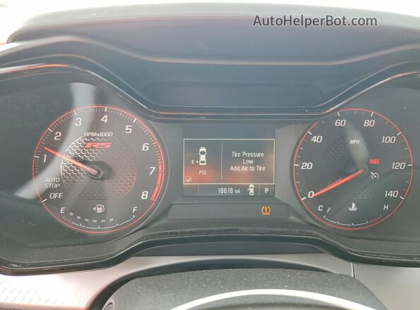 KL77LGEP0SC069208 2025 CHEVROLET TRAX Black ხელსაწყოთა პანელის ხედი
