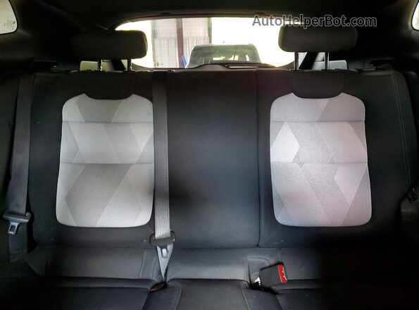 KL77LGEP0SC069208 2025 CHEVROLET TRAX Black უკანა სავარძლების ხედი