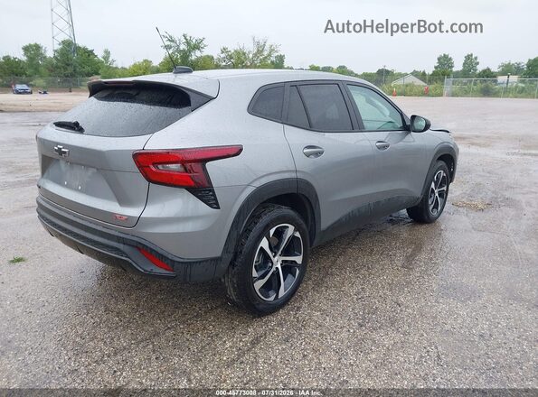KL77LGEP2SC344366 2025 CHEVROLET TRAX Серый Задняя правая четверть
