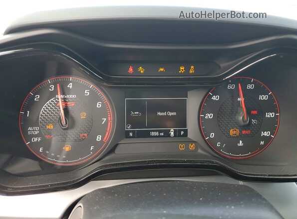 KL77LGEP2TC105630 2026 CHEVROLET TRAX Tan ხელსაწყოთა პანელის ხედი