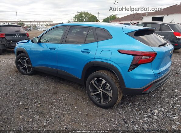 KL77LGEP3SC169920 2025 CHEVROLET TRAX Blue Rear left